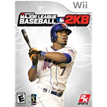 WII: MAJOR LEAGUE BASEBALL 2K8 (COMPLETE)